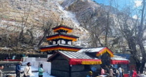 Beautiful Muktinath temple seen during lower mustang trek