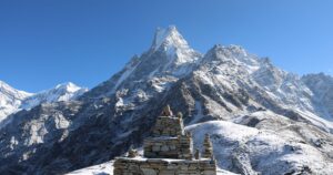 mountain view during mardi himal trek