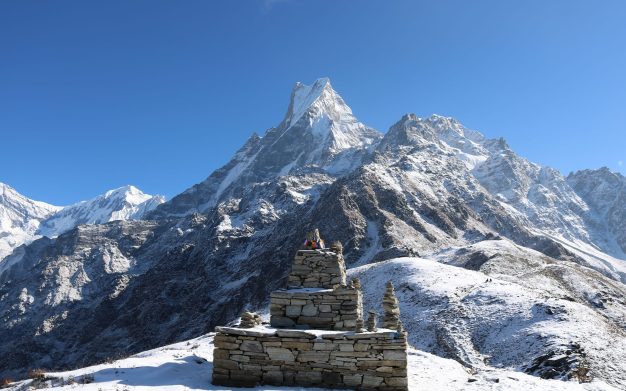 mountain view during mardi himal trek