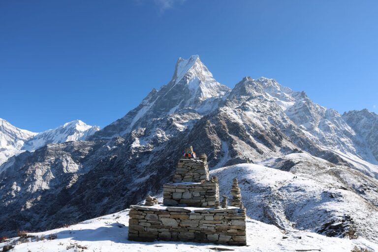 mountain view during mardi himal trek